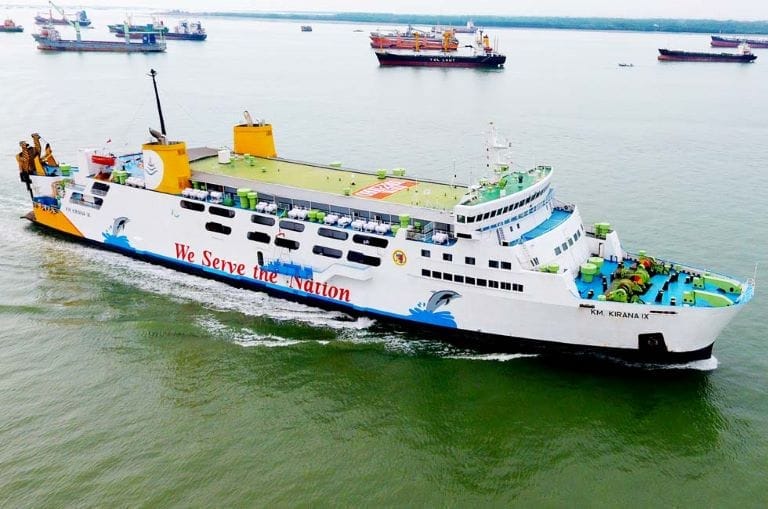 Kapal KM Dharma Ferry (Kredit foto PT.DLU)
