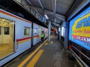 Jadwal Kereta Citayam (dokumen foto Alfred H)