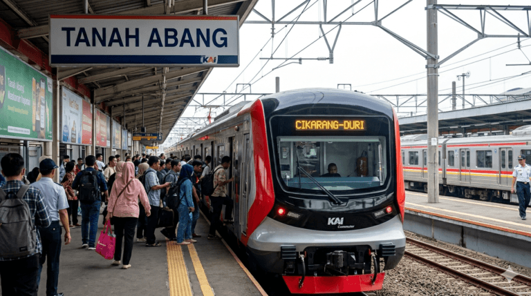 Jadwal KRL Stasiun Tanah Abang