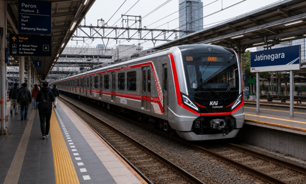 Jadwal KRL Stasiun Jatinegara