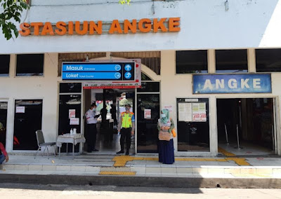 Jadwal KRL Stasiun Angke Jakarta