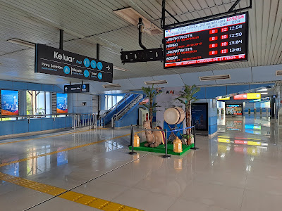 Jadwal KRL di Stasiun Juanda