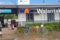 KERETA STASIUN WALANTAKA