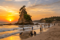 Pantai Tanjung Layar Sawarna Lebak Banten