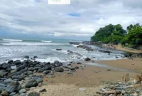 Pemandangan Koral di Pantai Karang Hawu