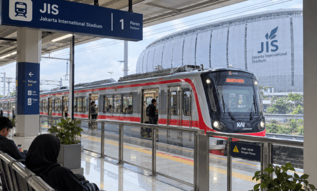 Jadwal KRL Jakarta International Stadium JIS